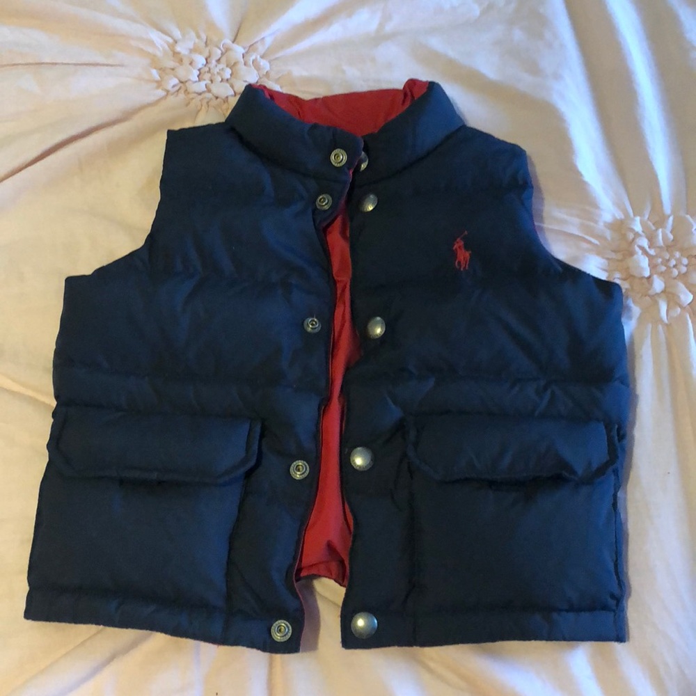 Ralph Lauren Reversible Polo Puffer Vest